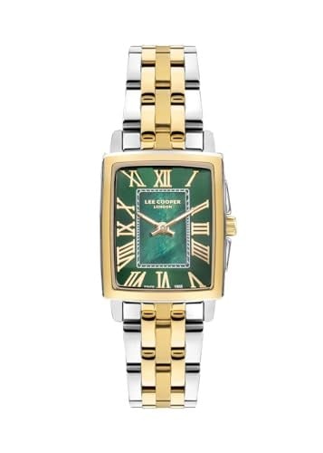 Lee Cooper LC07940 6 Renk Kadın Kol Saati Altın-Yeşil (Gold-Green)