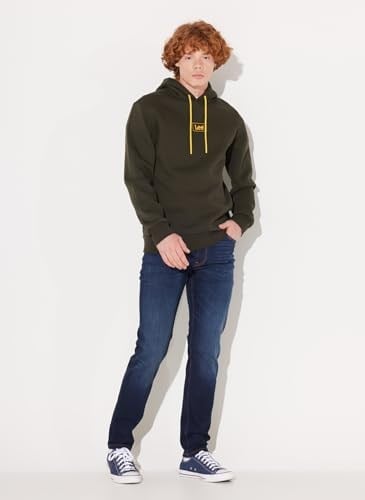 Lee Kapüşonlu Sweatshirt Erkek Sweatshirt