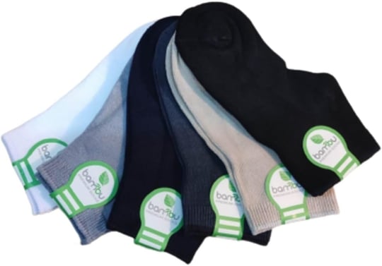 Leement socks Çocuk 6 Çift Yazlık Bambu Patik Çorap Dikişsiz Burun Esnek Asorti -1
