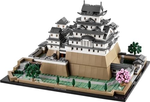 LEGO Architecture Mimari Simgeler Koleksiyonu, Himeji Kalesi 21060 - Seyahat, Mimari ve Tarih Meraklısı Yetişkinler için Koleksiyonluk ve Sergilenebilir Model Yapım Seti (2125 Parça)
