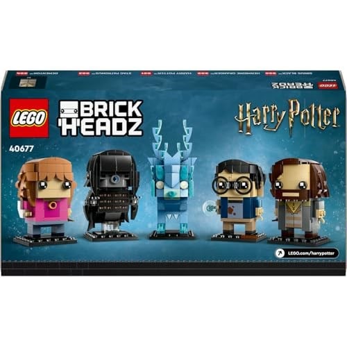 LEGO BrickHeadz Harry Potter Azkaban Tutsağı Figürleri 40677-10 Yaş ve Üzeri Çocuklar için Dekoratif, Hediyelik Yaratıcı Model Yapım Seti (697 Parça)