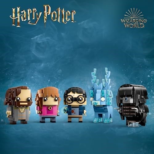 LEGO BrickHeadz Harry Potter Azkaban Tutsağı Figürleri 40677-10 Yaş ve Üzeri Çocuklar için Dekoratif, Hediyelik Yaratıcı Model Yapım Seti (697 Parça)