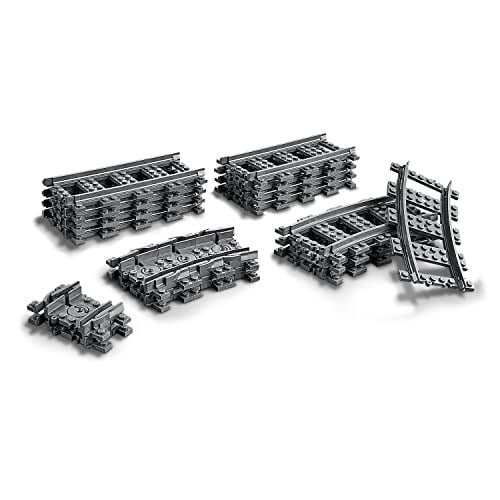 LEGO City Raylar 60205-5 Yaş ve Üzeri Çocuklar için City Setleriyle Uyumlu Yaratıcı Oyuncak Yapım Seti (20 Parça)