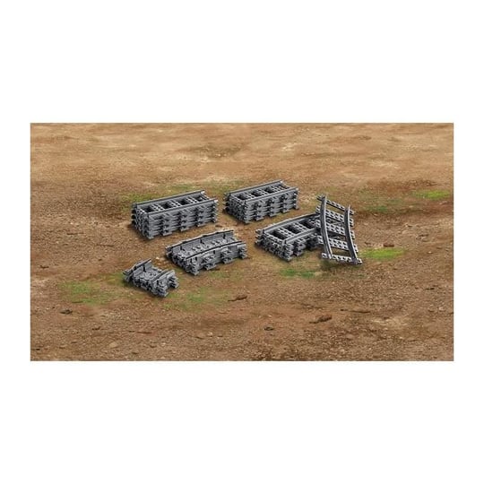 LEGO City Raylar 60205-5 Yaş ve Üzeri Çocuklar için City Setleriyle Uyumlu Yaratıcı Oyuncak Yapım Seti (20 Parça)