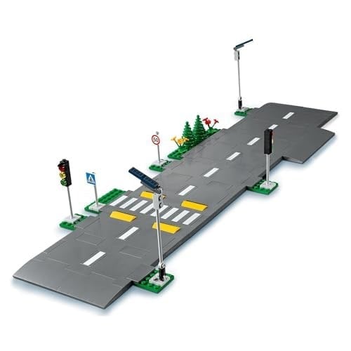 LEGO City Yol Zeminleri 60304 Yapım Seti; Çocuklar için Harika bir Yapım Seti (112 Parça)