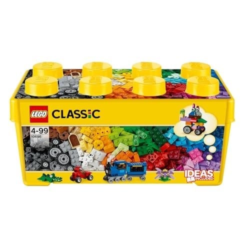 LEGO Classic Orta Boy Yaratıcı Parçalar Yapım Kutusu 10696 - Yaratıcı Çocuklar için Oyuncak Yapım Seti (484 Parça)