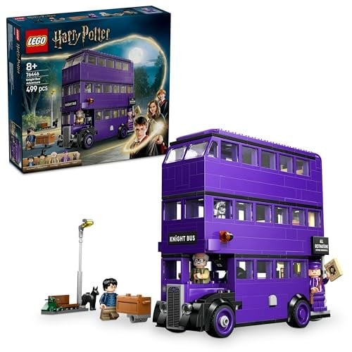 LEGO Harry Potter Hızır Otobüs Macerası 76446-8 Yaş ve Üzeri Çocuklar ve Yetişkinler için Benzersiz Sihirli Araç Modeli Yapım Seti, Doğum Günü Hediyesi (499 Parça)
