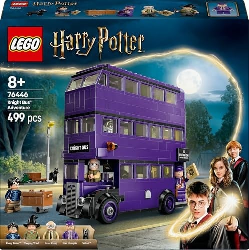 LEGO Harry Potter Hızır Otobüs Macerası 76446-8 Yaş ve Üzeri Çocuklar ve Yetişkinler için Benzersiz Sihirli Araç Modeli Yapım Seti, Doğum Günü Hediyesi (499 Parça)