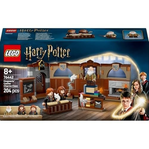 LEGO Harry Potter Hogwarts Şatosu: Tılsım Dersi 76442-8 Yaş ve Üzeri Çocuklar ve Yetişkinler için Koleksiyonluk Oyuncak Yapım Seti, Doğum Günü Hediyesi (204 Parça)