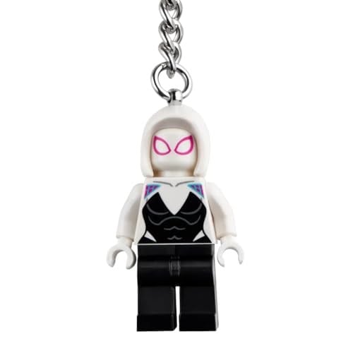 LEGO Marvel 854292 - Hayalet Örümcek Anahtarlık - 6 Yaşından İtibaren, Beyaz