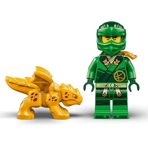 LEGO NINJAGO Lloyd’un Yeşil Orman Ejderhası 71829-6 Yaş ve Üzeri Çocuklar için 2 Minifigürlü Yaratıcı Oyuncak Yapım Seti, Doğum Günü Hediyesi (128 Parça)