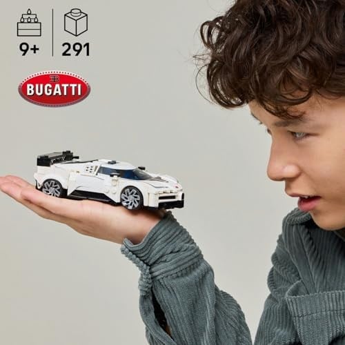 LEGO Speed Champions Bugatti Centodieci 77240 – 9 Yaş ve Üzeri Çocuklar İçin Koleksiyonluk Model Araba, Detaylı Yarış Arabası ve Sürücü Figürüyle Oyun ve Sergileme Yapım Seti (291 Parça)