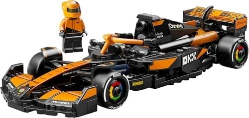 LEGO Speed Champions McLaren F1 Team MCL38 Yarış Arabası 77251 – 10 Yaş ve Üzeri Kız ve Erkek Çocukları ile Yetişkin Motorseverler için Sürücü Minifigürü İçeren Yapım ve Sergileme Seti (269 Parça)
