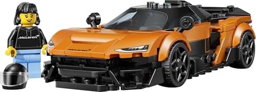 LEGO Speed Champions McLaren W1 Gerçek Süper Araba 77257 | 9 Yaş ve Üzeri Çocuklar için McLaren Kıyafetli Sürücü Figürü İçeren Oyuncak Yarış Arabası Yapım Seti, Hediye Fikri(287 Parça)