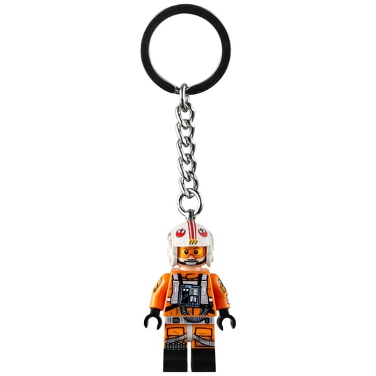 LEGO Star Wars Luke Skywalker Pilot Kıyafet Minifigür Anahtarlık 854288, Turuncu, Small, Turuncu, S