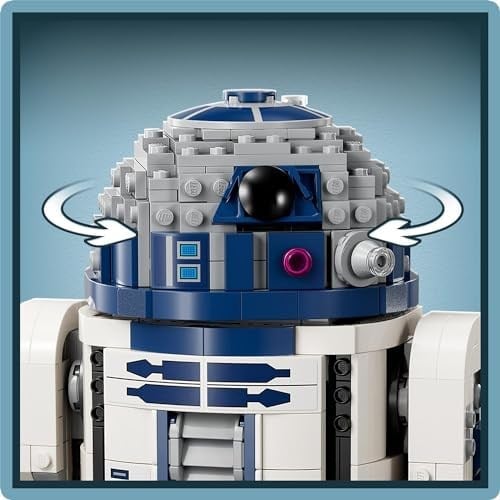 LEGO Star Wars™ R2-D2™ 75379-10 Yaş ve Üzeri Star Wars Sevenler için Yaratıcı Oyuncak Yapım Seti (1050 Parça)