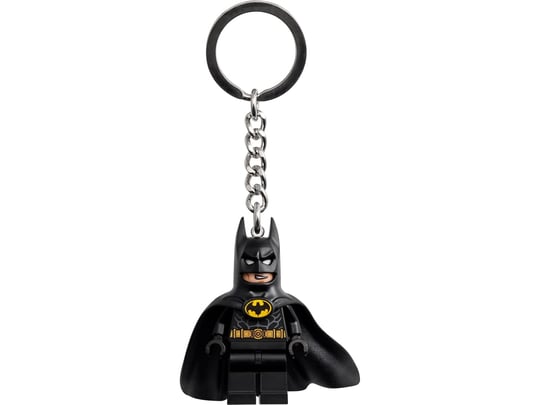 LEGO Süper Kahramanlar Batman Siyah Takım Minifigür Anahtarlık 854235, Siyah, S