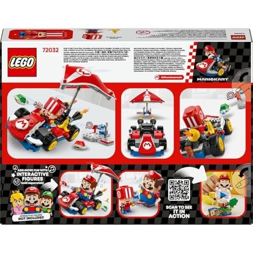LEGO Super Mario: Mario Kart – Standart Kart 72032, 7 Yaş ve Üzeri Erkek ve Kız Çocukları için Yaratıcı Oyuncak Yapım Seti, Toad Figürü ve Fazlası, Doğum Günü Hediyesi (174 Parça)