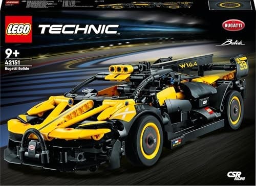 LEGO Technic Bugatti Bolide 42151-9 Yaş ve Üzeri Çocuklar için Oyuncak Yapım Seti (905 Parça)