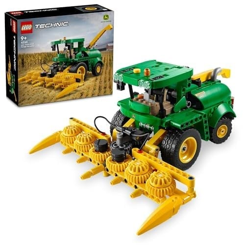 LEGO Technic John Deere 9700 Forage Harvester 42168-9 Yaş ve Üzeri Çocuklar için Tarım Aracı İçeren Koleksiyonluk Yaratıcı Oyuncak Model Yapım Seti, Doğum Günü Hediyesi Fikri (559 Parça)
