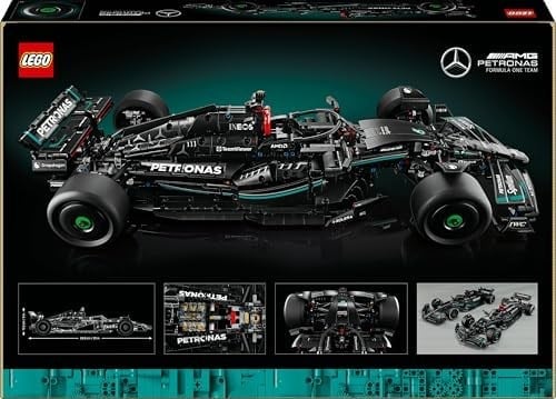 LEGO Technic Mercedes-AMG F1 W14 E Performance 42171 - Yetişkinler için Koleksiyonluk Yaratıcı Yarış Arabası Modeli Yapım Seti, Doğum Günü Hediyesi Fikri (1642 Parça)