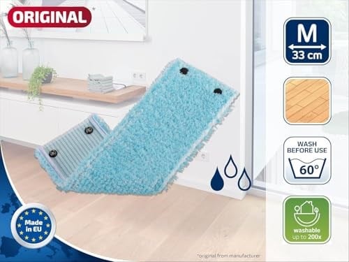 Leifheit Clean Twist Combi M Yedek Başlık Sensitive 33C - Seçenekler: Parke, Kuru temizleme