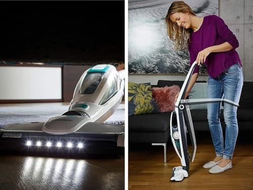 Leifheit Şarjlı Vakumlu 2 Başlık Süpürge Makinesi