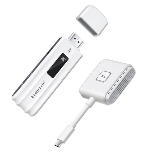 Lemorele Kablosuz USB-C Verici ve HDMI Alıcı Kiti, Tak ve Çalıştır USB-C - HDMI Kablosuz Genişletici, 2.4/5G 176ft Aralık 1080P Full HD, Telefon/Dizüstü Bilgisayardan HD  - Seçenekler: P300, p200_hdmi