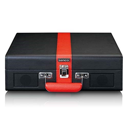 Lenco TT-110BKRD Siyah Kırmızı Dahili Hoparlörlü B - Seçenekler: Modern, Pilsiz