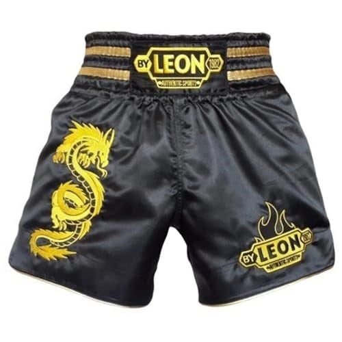 Leon Dragon Muay Thai ve Kick Boks Şortu Siyah