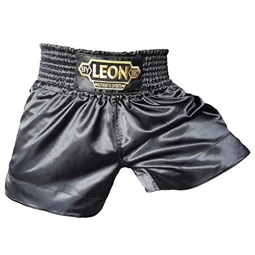 Leon Ground Kick Boks ve Muay Thai Şortu Siyah