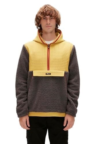 Leonard Half-Zıp Plush Peluş Kapüşonlu Erkek SweatShirt - 23.02.29.007 Antrasit