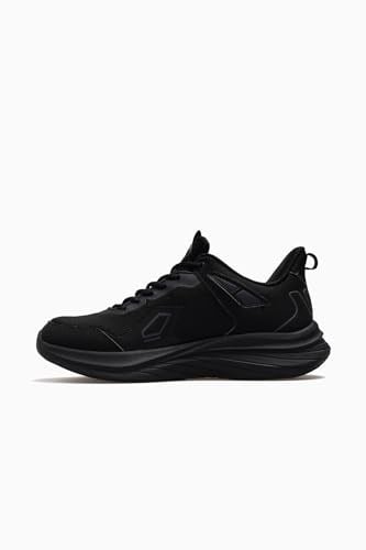 LESCON ZOOM 4 SİYAH HYPERFLEX AKILLI TABAN KOŞU YÜRÜYÜŞ SPOR AYAKKABI - Bedenler: 40 EU, 41 EU, 42 EU, 43 EU, 44 EU, 45 EU