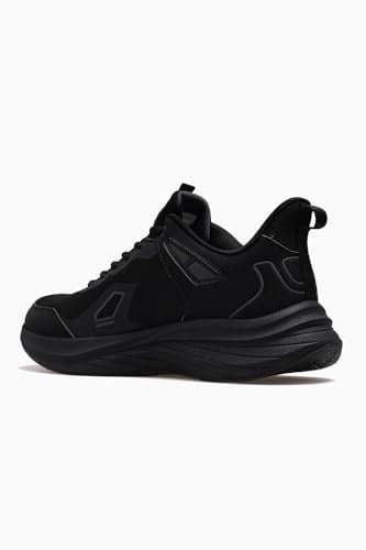LESCON ZOOM 4 SİYAH HYPERFLEX AKILLI TABAN KOŞU YÜRÜYÜŞ SPOR AYAKKABI - Bedenler: 40 EU, 41 EU, 42 EU, 43 EU, 44 EU, 45 EU