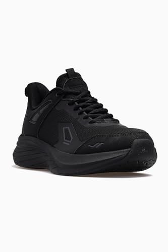 LESCON ZOOM 4 SİYAH HYPERFLEX AKILLI TABAN KOŞU YÜRÜYÜŞ SPOR AYAKKABI - Bedenler: 40 EU, 41 EU, 42 EU, 43 EU, 44 EU, 45 EU