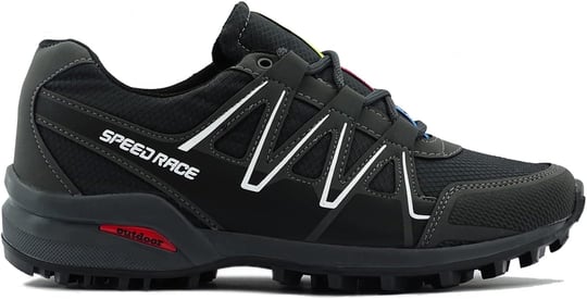 LETAO- Siyah Erkek Trekking Outdoor Spor Ayakkabı