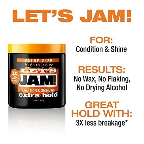 Lets Jam Ekstra Tutuş Saç Jölesi 397GR