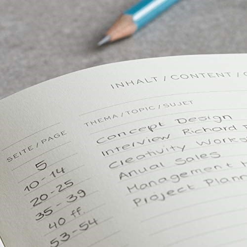 Leuchtturm1917 Master Klasik (A4+), 235 Sayfa Not Defteri, Noktalı, Lacivert - Seçenekler: Dotted, Kariert, Liniert, şeffaf