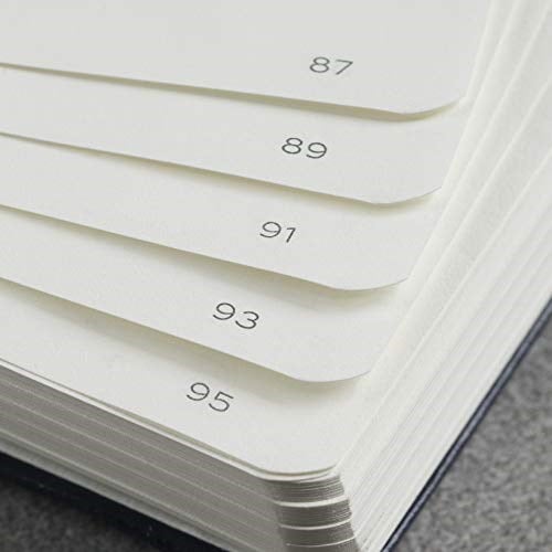 Leuchtturm1917 Master Klasik (A4+), 235 Sayfa Not Defteri, Noktalı, Lacivert - Seçenekler: Dotted, Kariert, Liniert, şeffaf
