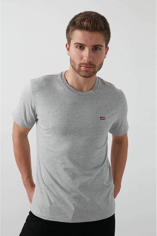 Levis Erkek Ss Original Housemark Tee T-Shirt, Chesthit Logo