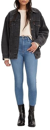 Levis Mile High Super Skinny Z0566 Dark Indi Jean Pantolon Kadın