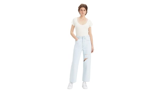 Levis Ribcage Straight Ankle Jean Jean Pantolon Kadın
