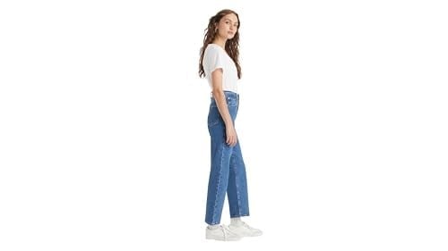 Levis Ribcage Straight Jeans Kot Pantolon Kadın