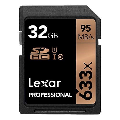 Lexar 32GB 633X Professional SDHC UHS-1 (Class 10) U1 - Seçenekler: 32 GB, 64 GB, 128GB