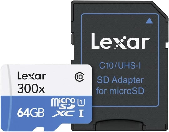 Lexar 64Gb 45Mb/s 300X Micro Sd Hafıza Kartı
