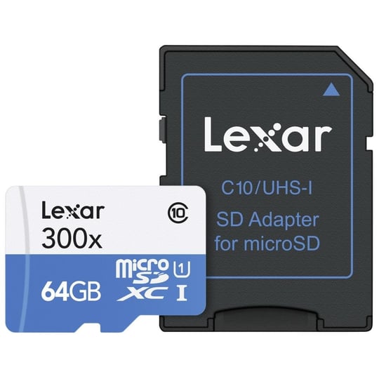 Lexar 64Gb 45Mb/s 300X Micro Sd Hafıza Kartı