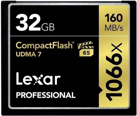 Lexar Professional 32GB 1066x Speed 160MB/s CompactFlash Bellek Kartı