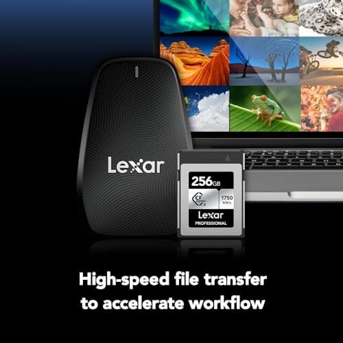 Lexar Profesyonel CFexpress Tip B Kart GÜMÜŞ Serisi 1000MB/s 256GB
