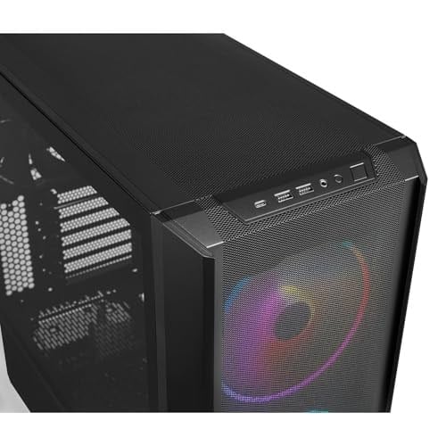 Lian Li Lancool 216 Black 2x160mm ARGB Fan/1x140mm Fan Temperli Cam USB 3.0 Mesh Siyah E-ATX Mid-Tower Gaming (Oyuncu) Kasa