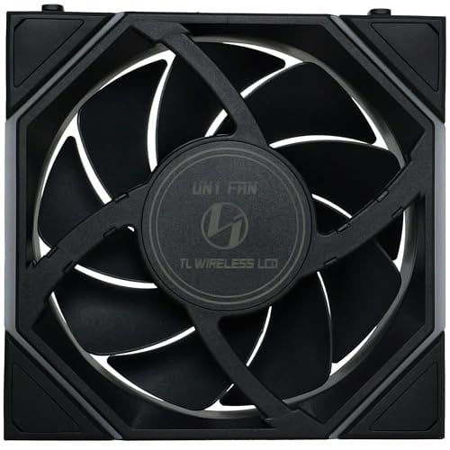 Lian Li UNI FAN TL WIRELESS LCD 1x120mm Siyah Kasa Fanı (G99.12TLLCD1W1B.00)